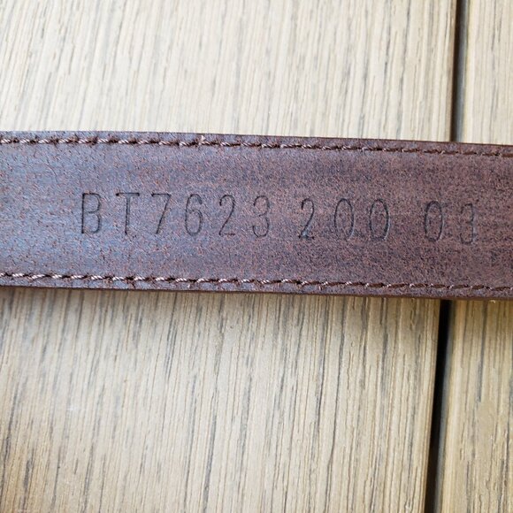 BNWT FOSSIL leather in mink with studded embellishments bling (L) main image 5